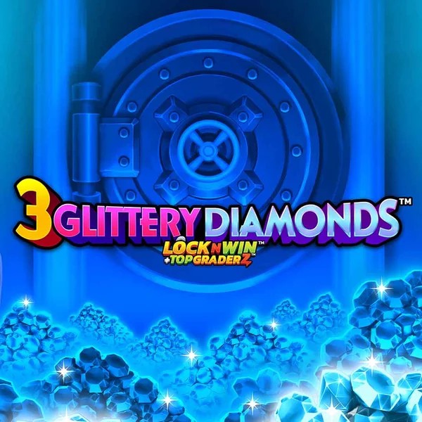 Try 3 Glittery Diamonds slot by PearFiction Studios on foxygold-casinos.com – logo image