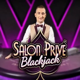 Blackjack Salon Privé slot icon by Ezugi, available at Foxygold Casino