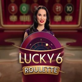 Lucky 6 Roulette logo by Pragmatic Play Foxygold Casino