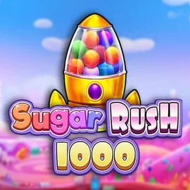 Official Slots logo: Sugar Rush 1000 by Pragmatic Play at Foxygold Casino